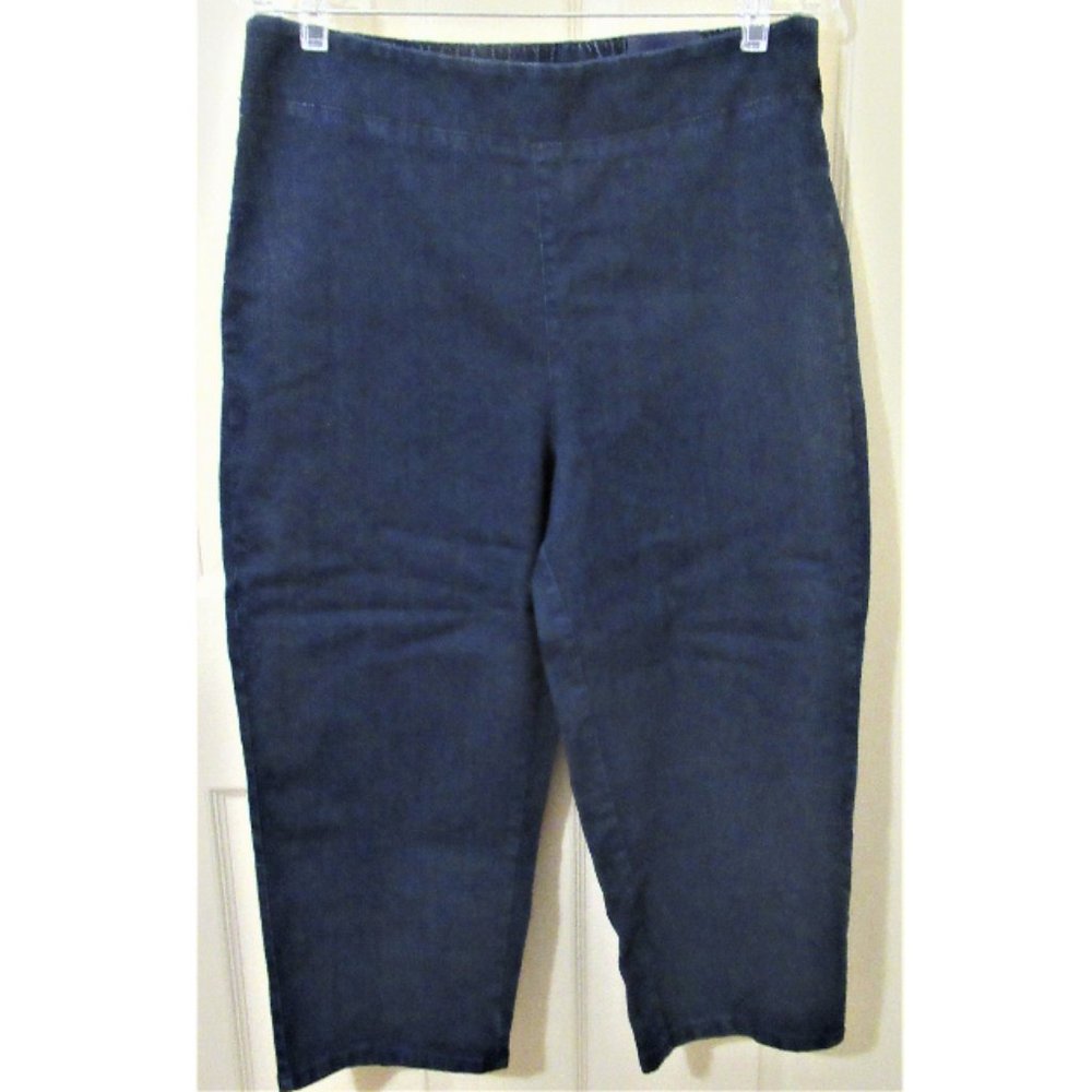Pull-on capri jeans Sz 14